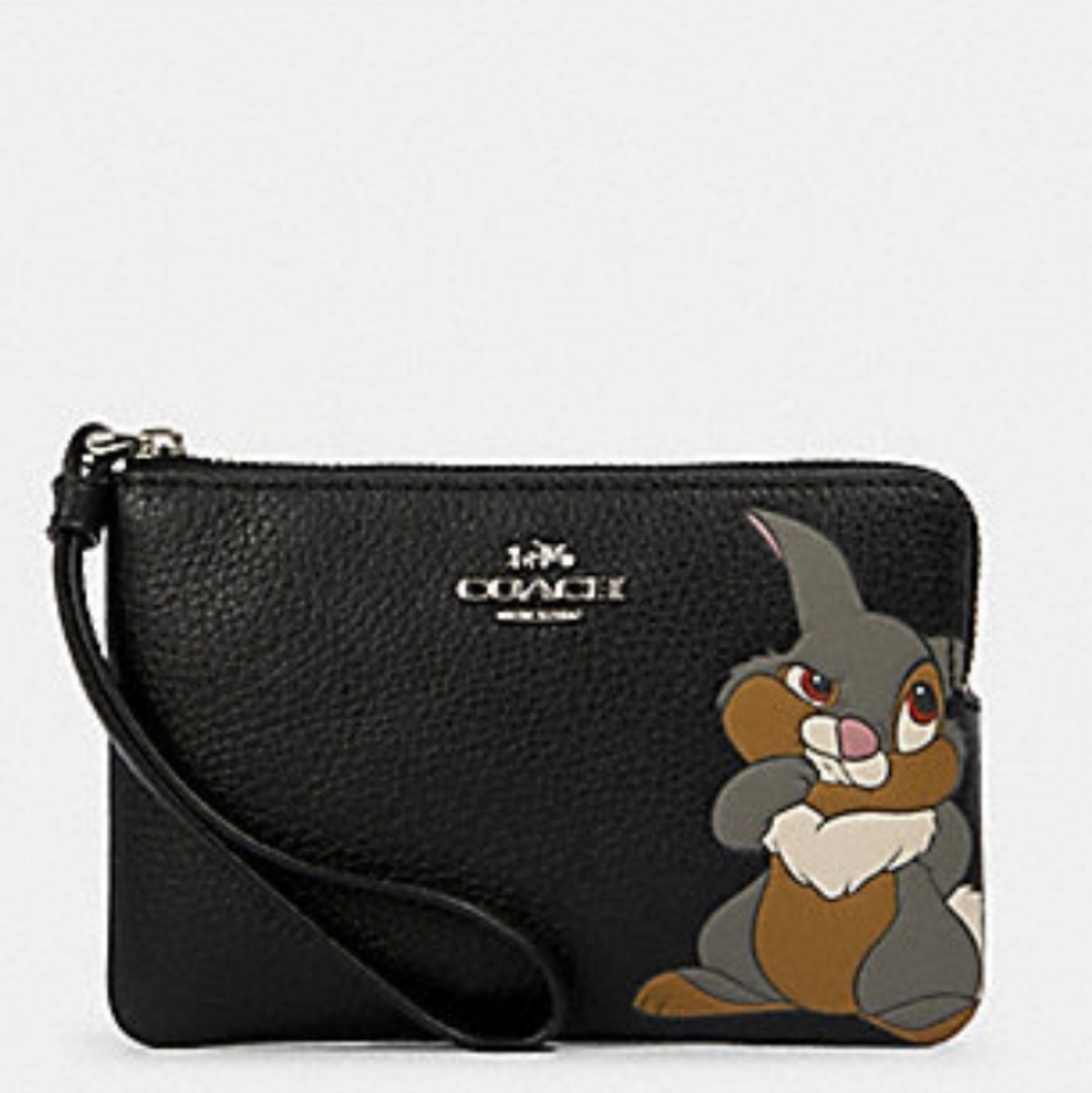 Coach Thumper Disney wristlet